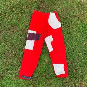 Custom VINTAGE PATCHWORK Columbia Sweatpants M